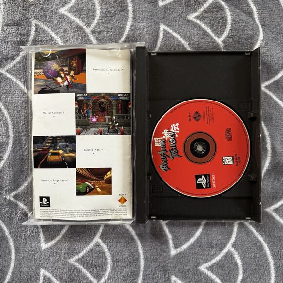 Battle Arena Toshinden Playstation PS1 Long Box Video Game *Manuel Included* - Picture 3 of 4